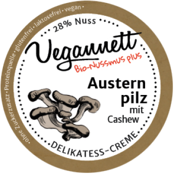 Veganer Mini Brotaufstrich - Austern Pilze